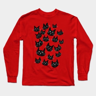 a lot of cats Long Sleeve T-Shirt